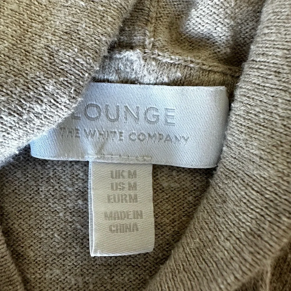 Knit Hooded Sweater Cotton Silk Blend - The White Company - Picture 10 of 10